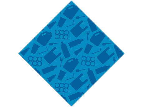 Invading Plastics Water Vinyl Wrap Pattern