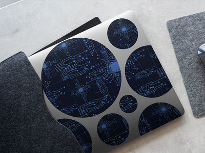 invasive reprogramming science fiction DIY Laptop Stickers