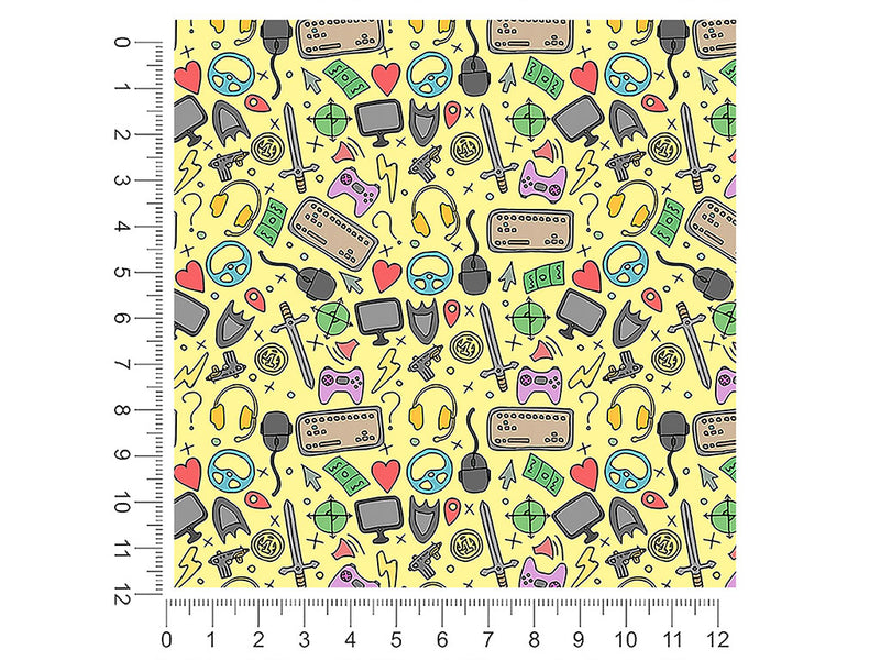 inventory check gaming 1ft x 1ft Craft Sheets