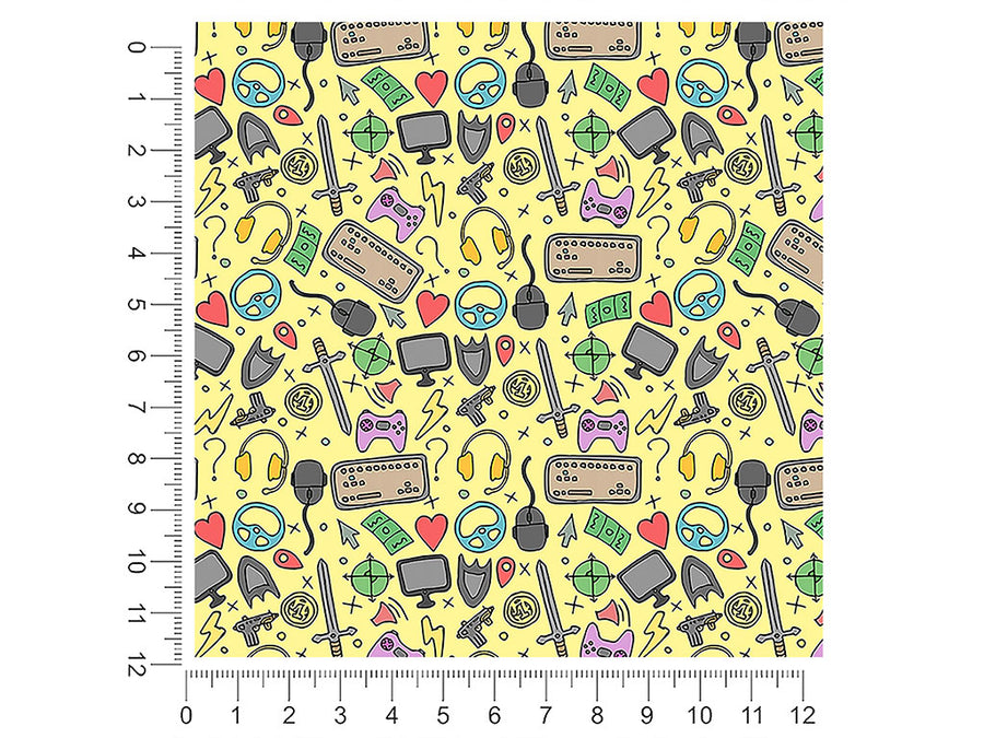 inventory check gaming 1ft x 1ft Craft Sheets