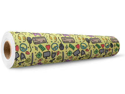 Inventory Check Gaming Wrap Film Wholesale Roll~Rwraps Series 914 Digitally Printed Vinyl Roll~5