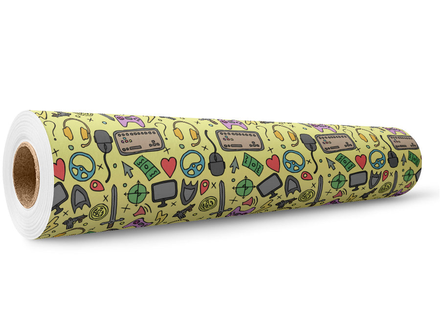 Inventory Check Gaming Wrap Film Wholesale Roll~Rwraps Series 914 Digitally Printed Vinyl Roll~5