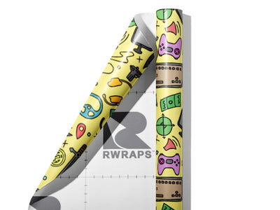Inventory Check Gaming Wrap Film Sheets~Rwraps Series 914 Inventory Check Gaming Scrolled Sheet~3