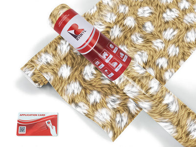 inverse yeti animal print Craft Vinyl Roll
