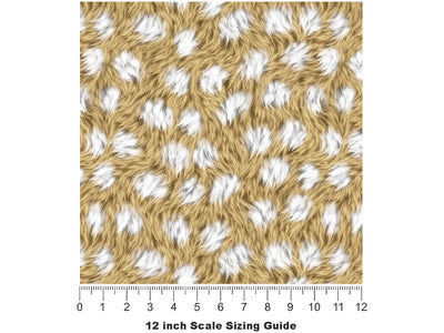 Inverse Yeti Vinyl Film Pattern Size 12 inch Scale~Rwraps Inverse Yeti Sizing Chart~3