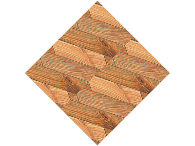 Ipswich Pine Wooden Parquet Vinyl Wrap Pattern