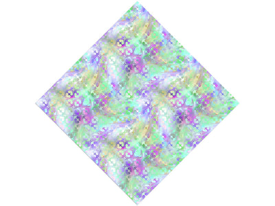 Iridescent Charm Heart Vinyl Wrap Pattern