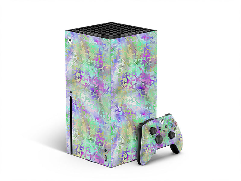 iridescent charm heart XBOX DIY Decal