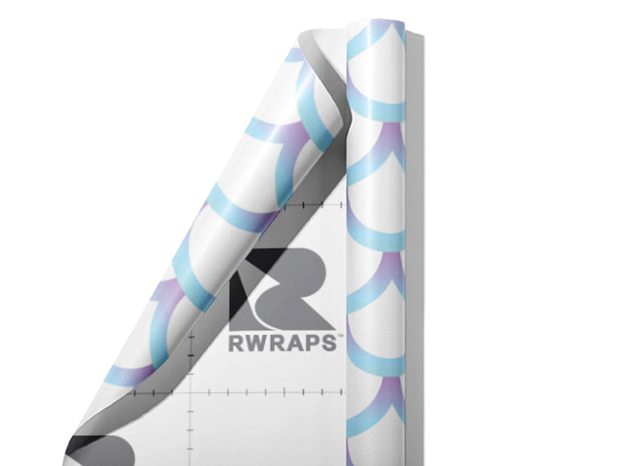 Iridescent Scales Fantasy Wrap Film Sheets~Rwraps Series 914 Iridescent Scales Fantasy Scrolled Sheet~3