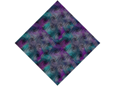 Iridescent Zentangle Optical Illusion Vinyl Wrap Pattern