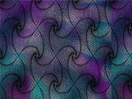 Iridescent Zentangle Optical Illusion Vinyl Wrap Pattern~Rwraps Series 914 Digitally Printed Vinyl Wrap~0