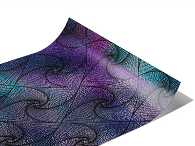 Iridescent Zentangle Optical Illusion Vinyl Wraps~Rwraps Series 914 Digitally Printed Vinyl Wrap~0