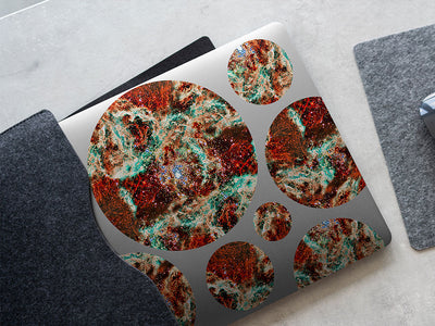 iris eye science fiction DIY Laptop Stickers