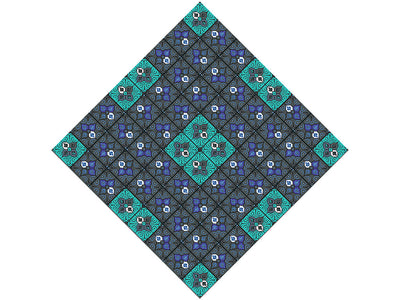 Iris Tile Vinyl Wrap Pattern