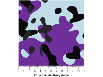 Iris Multicam Camouflage Vinyl Film Pattern Size 12 inch Scale~Rwraps Iris Multicam Camouflage Sizing Chart~3