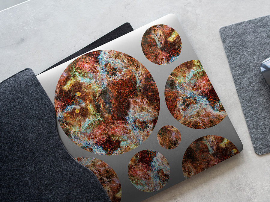 iris neb science fiction DIY Laptop Stickers