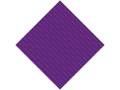 Iris Purple Brick Vinyl Wrap Pattern