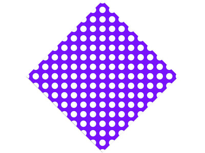Iris Purple Polka Dot Vinyl Wrap Pattern
