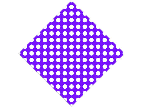 Iris Purple Polka Dot Vinyl Wrap Pattern