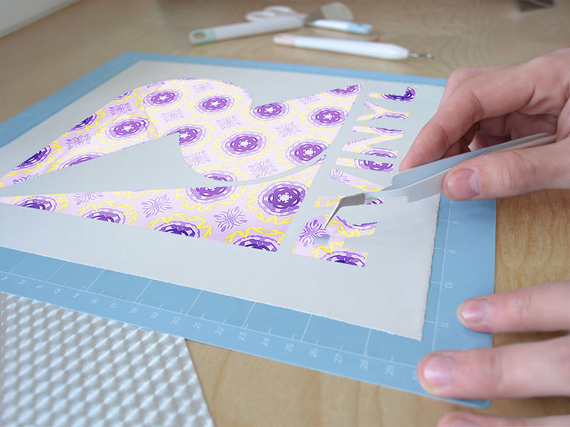 iris spotlights art deco Easy Weed Craft Vinyl