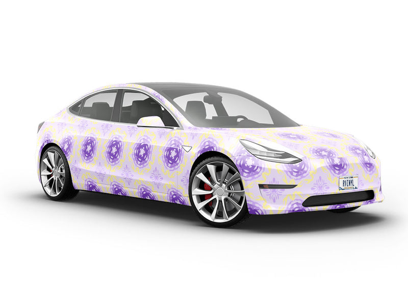 Iris Spotlights Art Deco Vehicle Vinyl Wrap