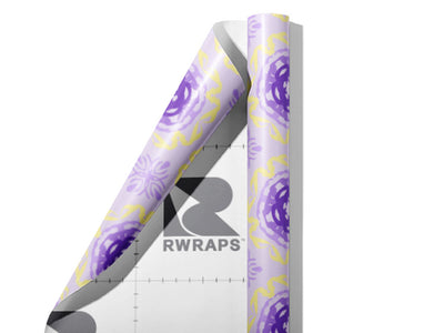 Iris Spotlights Art Deco Wrap Film Sheets~Rwraps Series 914 Iris Spotlights Art Deco Scrolled Sheet~3