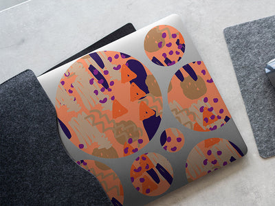 irish oraiste abstract geometric DIY Laptop Stickers
