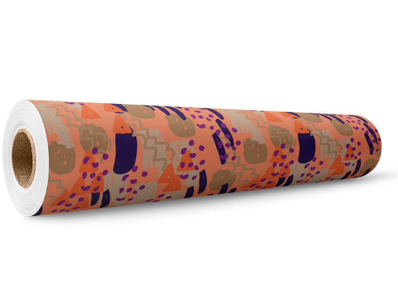 Irish Oraiste Abstract Wrap Film Wholesale Roll~Rwraps Series 914 Digitally Printed Vinyl Roll~5