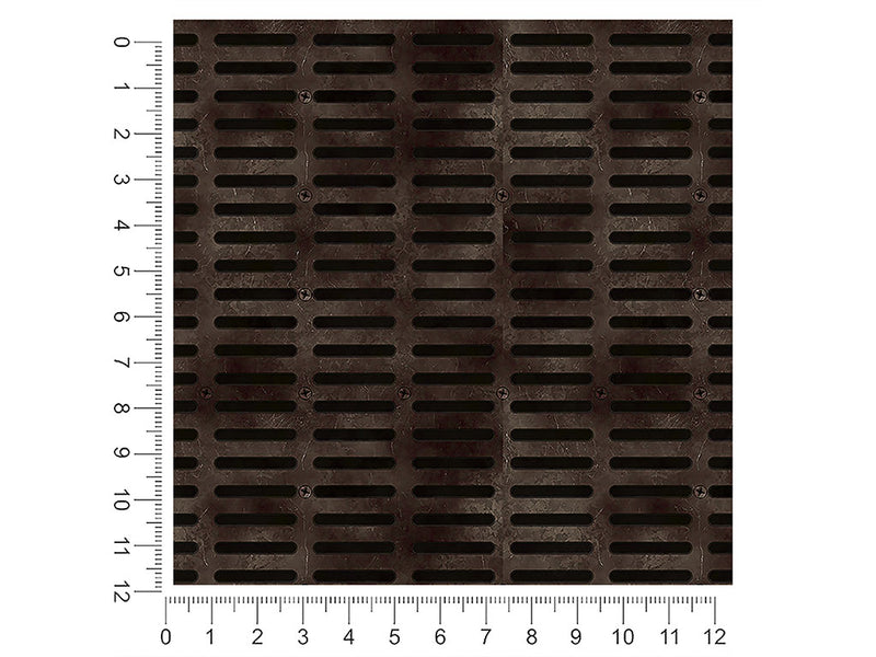 iron grate rust 1ft x 1ft Craft Sheets