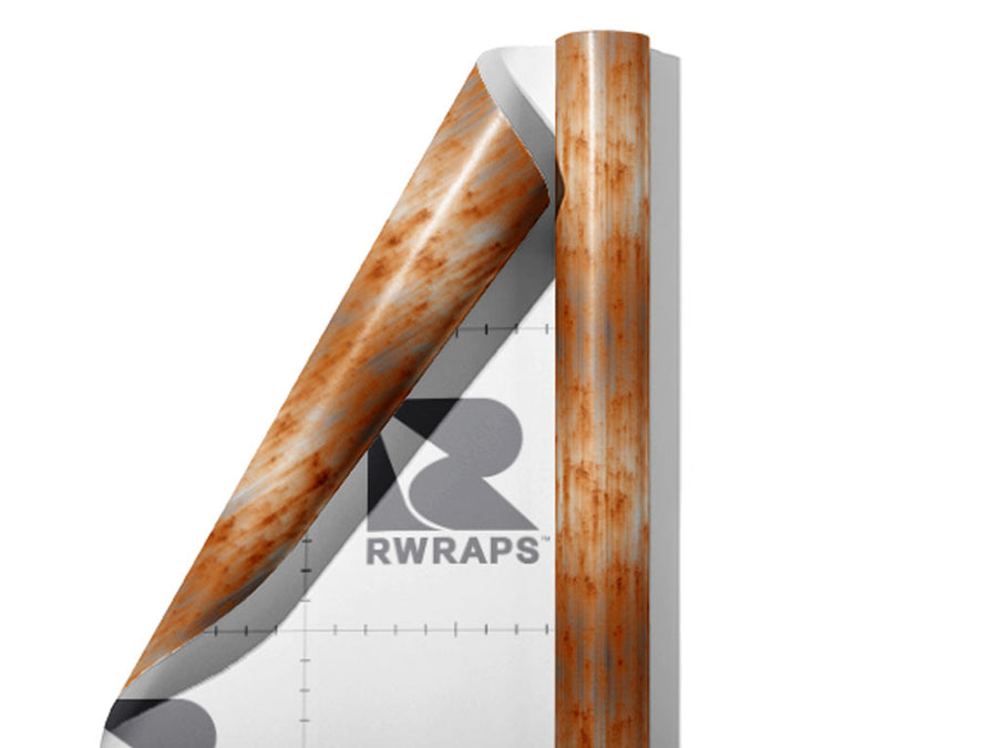 Iron Works Rust Wrap Film Sheets~Rwraps Series 914 Iron Works Rust Scrolled Sheet~5