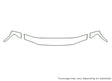 i-series 3M Clear Bra Hood Precut PPF Diagram