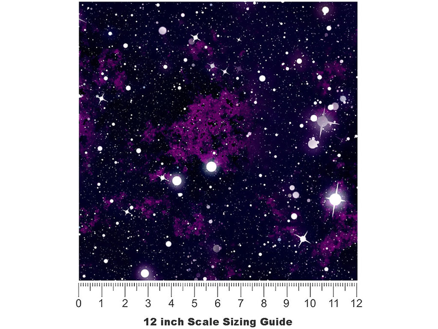 Its Purps Science Fiction Vinyl Film Pattern Size 12 inch Scale~Rwraps Its Purps Science Fiction Sizing Chart~2