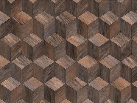 Jacobean Stain Wooden Parquet Vinyl Wrap Pattern~Rwraps Series 914 Digitally Printed Vinyl Wrap~0