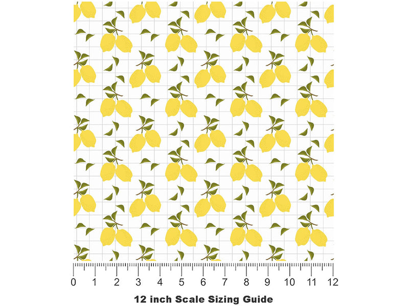 Jaffa Tang Fruit Vinyl Film Pattern Size 12 inch Scale~Rwraps Jaffa Tang Fruit Sizing Chart~2