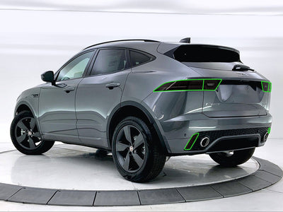 e-pace Tail Light Tint Installation Points