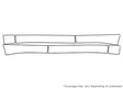 f-pace 3M Clear Bra Door Cup Precut PPF Diagram