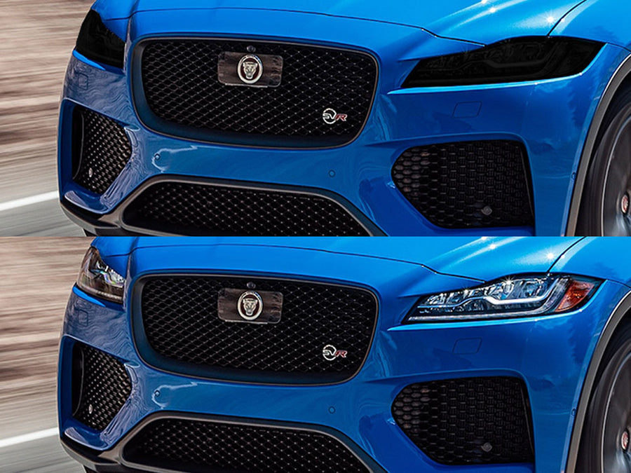 jaguar f-pace 2017-2020 Headlight Tint Appearance