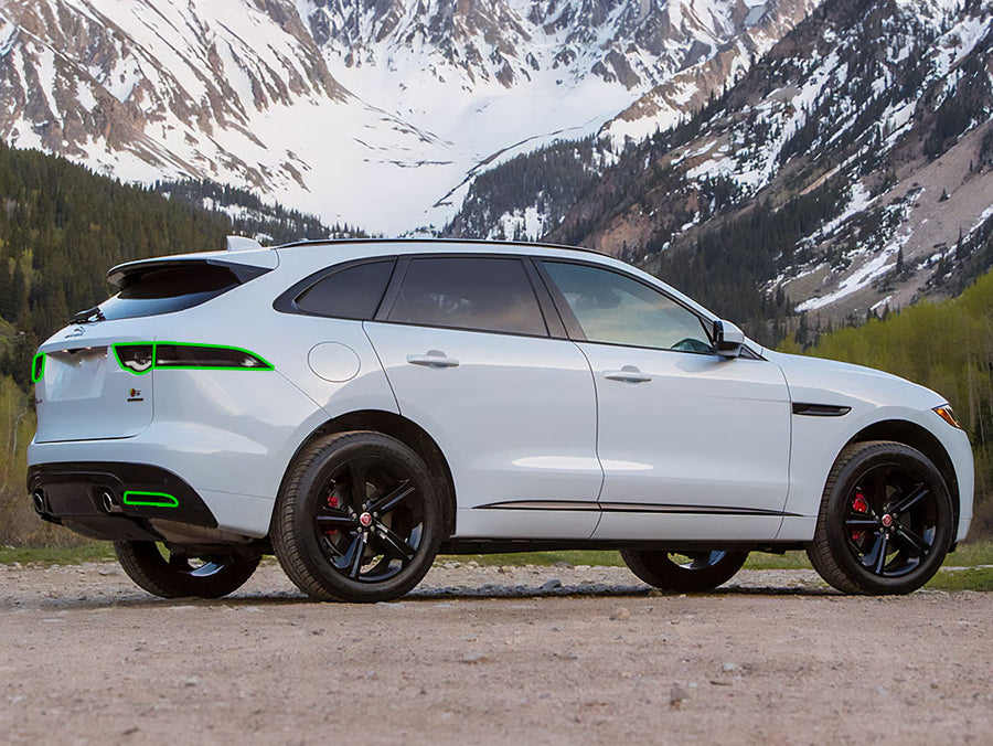 f-pace Tail Light Tint Installation Points