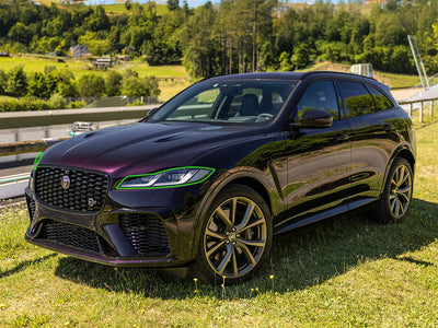 jaguar f-pace 2021-2025 Headlight Protection Installation Location