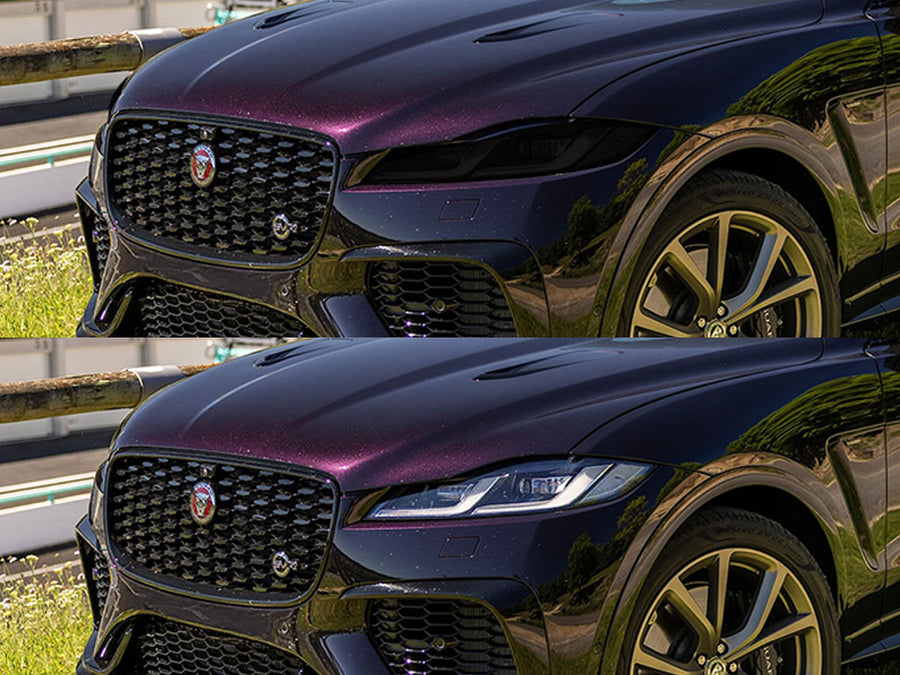 jaguar f-pace 2021-2025 Headlight Tint Appearance