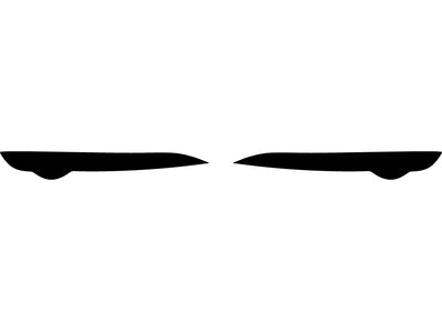 f-type Precut Tail Light Tint Diagram
