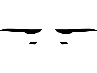 f-type Precut Tail Light Tint Diagram