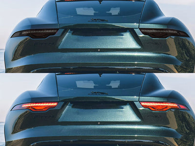 f-type Before and After Smoked Taillights