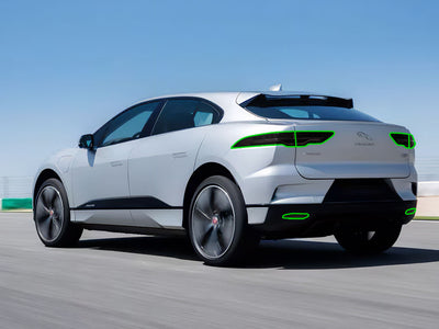 i-pace Tail Light Tint Installation Points
