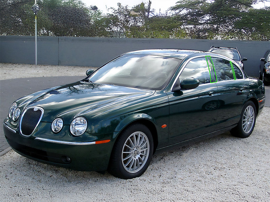 jaguar s-type 2000-2008 Pillar Post Trim Installation Location