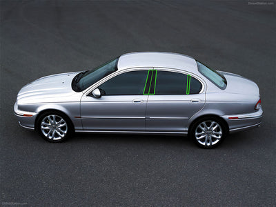 jaguar x-type 2002-2008 Pillar Post Trim Installation Location