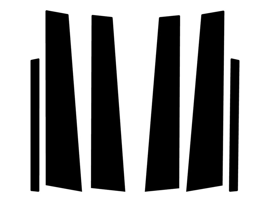 jaguar x-type 2002-2008 Camo Pillar Trim Diagram