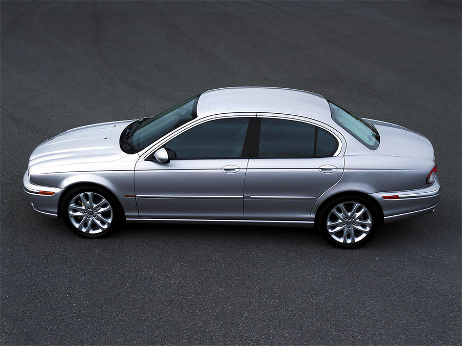 jaguar x-type 2002-2008 Matte Black Pillar Trim