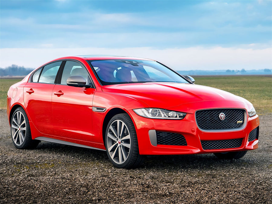 jaguar xe 2017-2020 Piano Black Pillar Trim