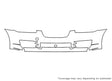xf Avery Dennison Clear Bra Bumper Precut PPF Diagram